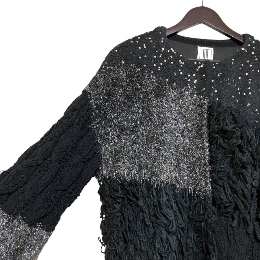 美品 AMERI VINTAGE アメリヴィンテージ UND MIX YARN PATCHWORK KNIT