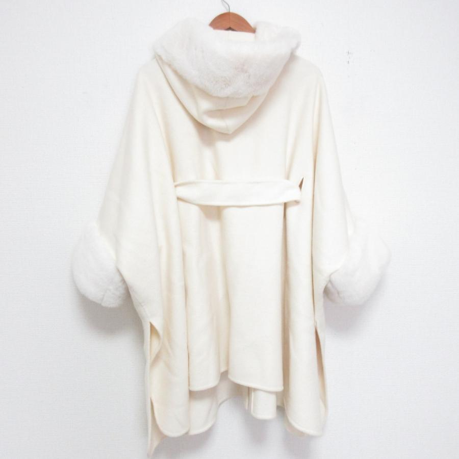 CELFORD（セルフォード） 良品 23AW CELFORD ファー付きポンチョコート