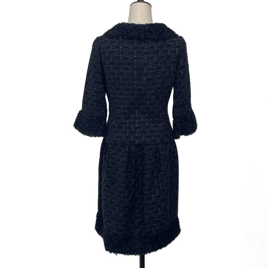 Rene（ルネ） 美品 ツイード ジャケット スカート セットアップ 36 