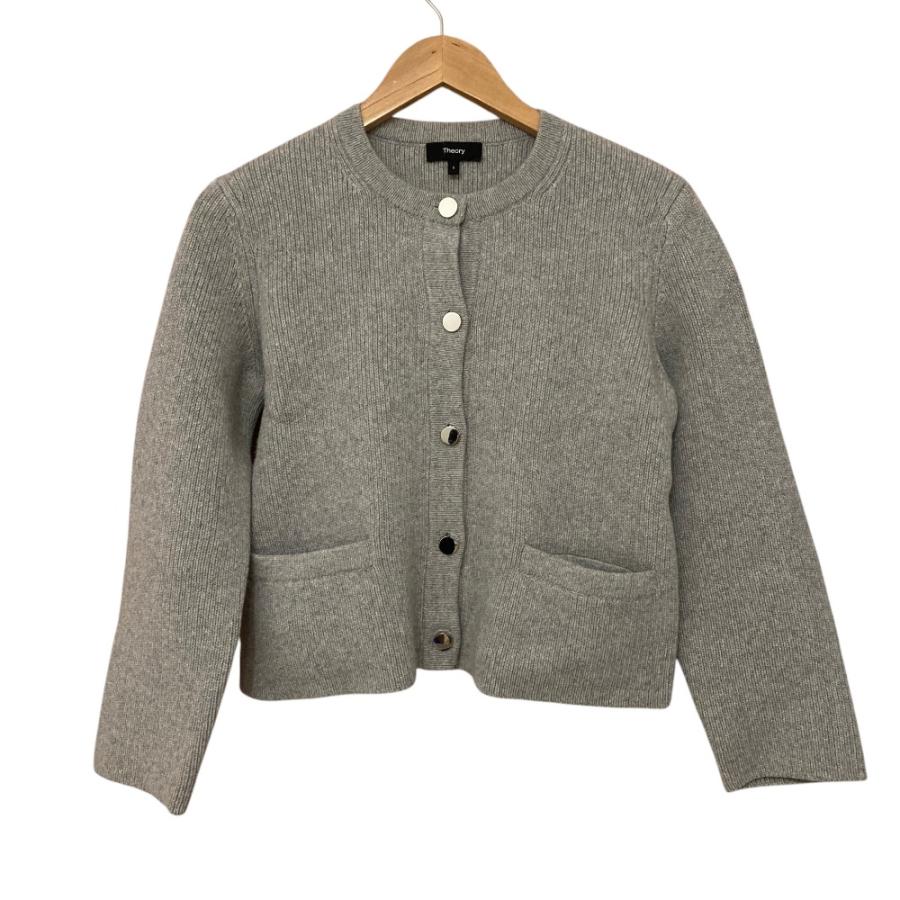theory（セオリー） 美品 23AW Theory FELTED WOOL CASH CLASSIC KNIT 