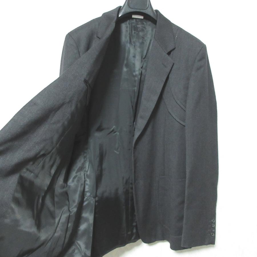 美品 AD2017 COMME des GARCONS HOMME DEUX コムデギャルソンオムドゥ シングルジャケット DT-J035 サイズL グレー メンズ 古着 中古 USED COMME des GARCONS HOMME DEUX 美品 AD2017 コムデギャルソンオムドゥ
