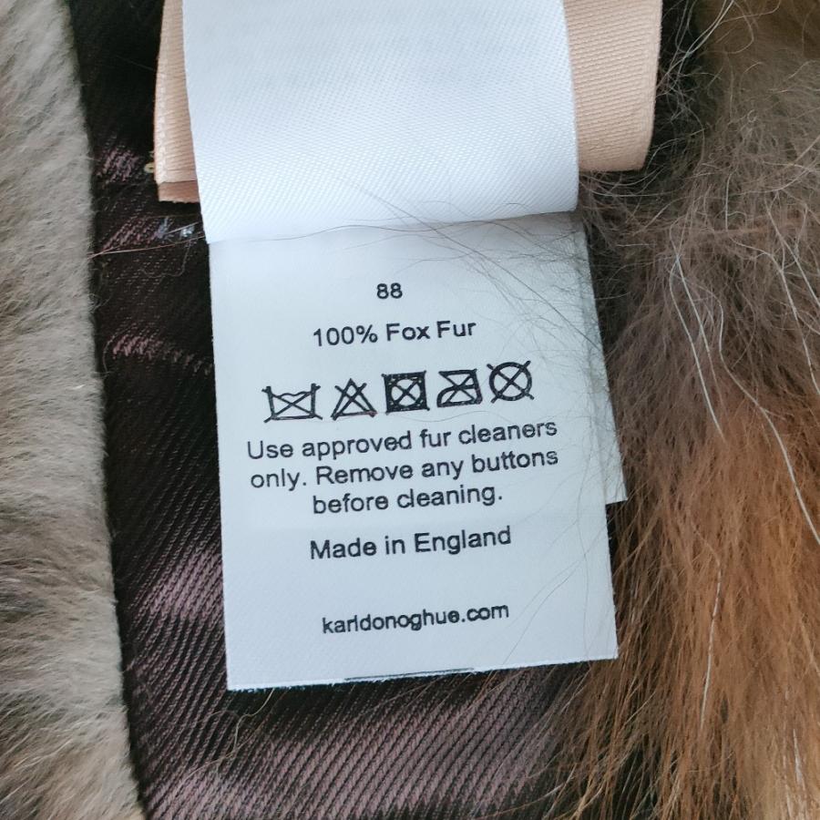 Karl Donoghue（カールドノヒュー） 未使用 フォックスファー 毛皮