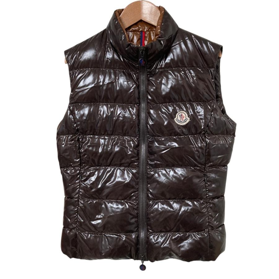 MONCLER（モンクレール） 美品 GHANY ダウンベスト サイズ1 ブラウン