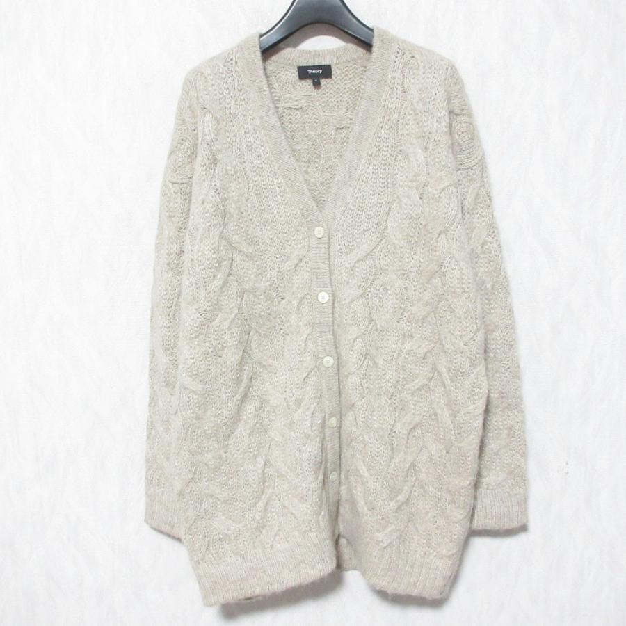 theory（セオリー） 美品 ALPACA SOFT アルパカ ケーブルニット