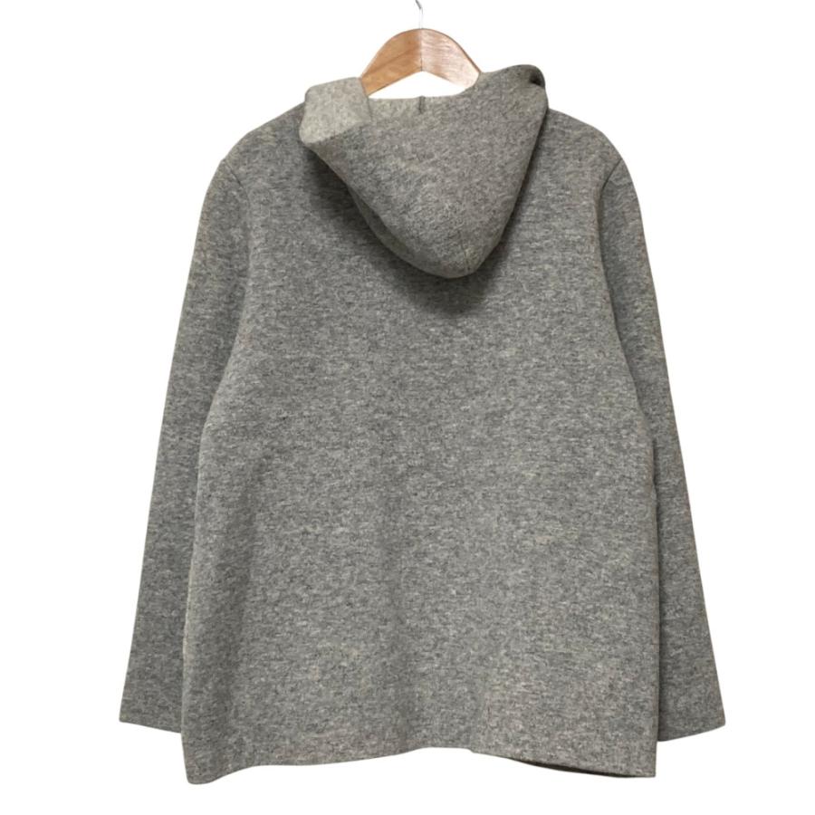 美品 Mademoiselle NON マドモアゼルノンノン フーデッドニットコート 