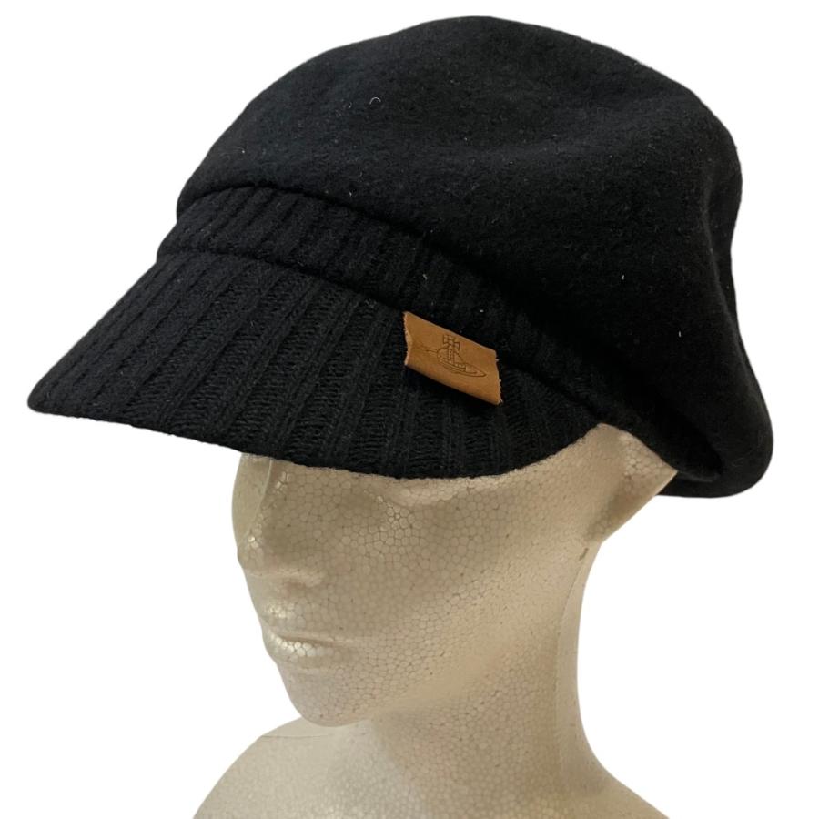 未使用品　vivienne westwood キャスケット　帽子　オーブ Vivienne Westwood（ヴィヴィアンウエストウッド） 美品 オーブタグ