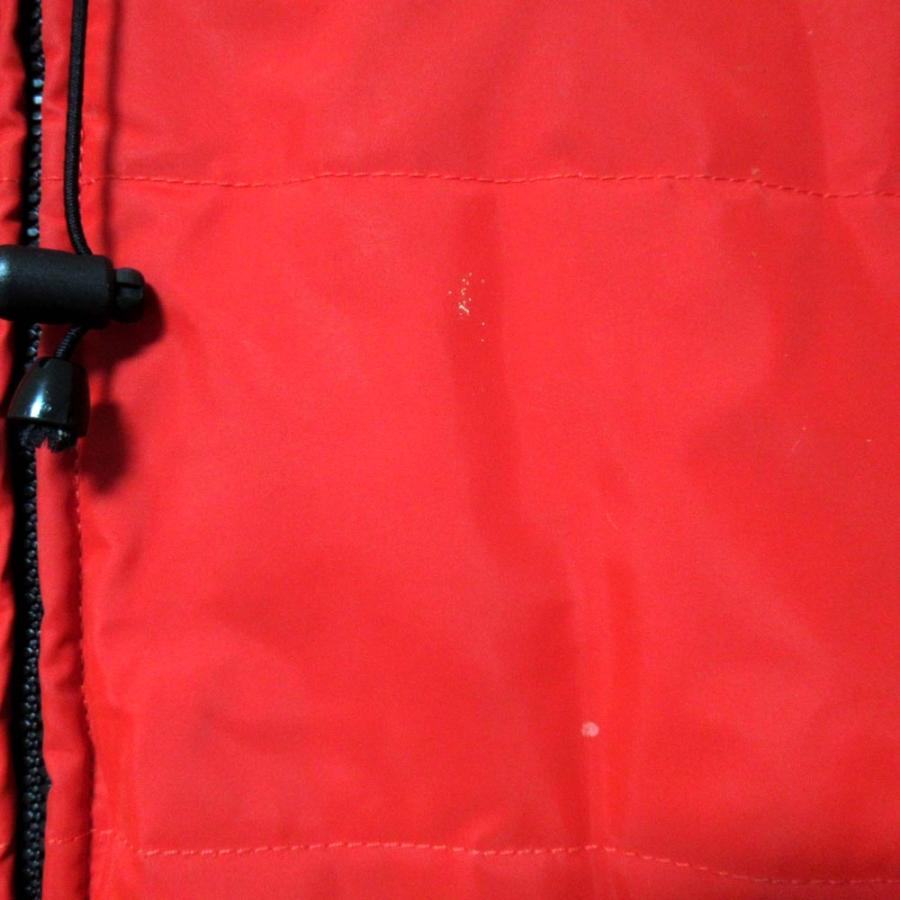 良品 A.P.C. アーペーセー PVC加工 フーディー 中綿 パデッドコート 1サイズ レッド メンズ 古着 中古 USED A.P.C.（アーペーセー） 良品 PVC加工 フーディー 中綿 パデッドコート