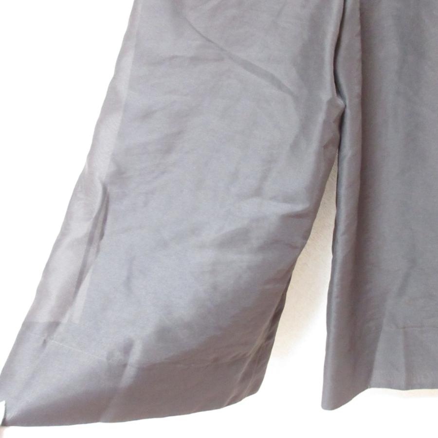 専用！エブール　パンツ36 ebure 良品 24SS エブール リネン タックワイドパンツ サイズ36