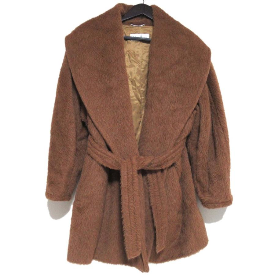 Max Mara 美品 マックスマーラ アルパカ ウールブレンド ショール 