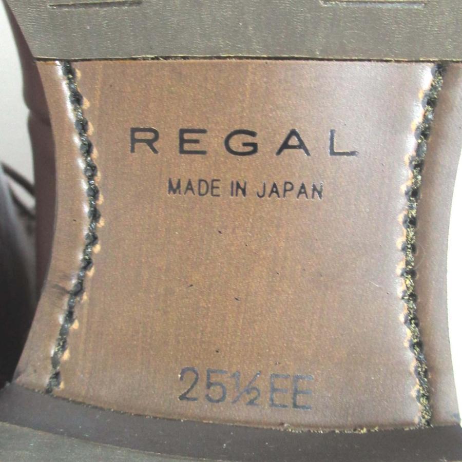 REGAL（リーガル） 未使用 レザー レースアップ ショートブーツ 25.5EE