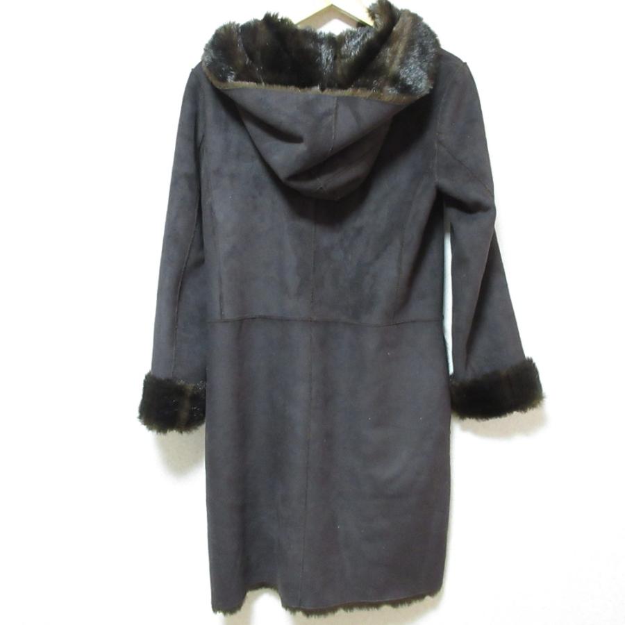 ARMANI JEANS 美品 アルマーニジーンズ ファーライニング フーデッド 