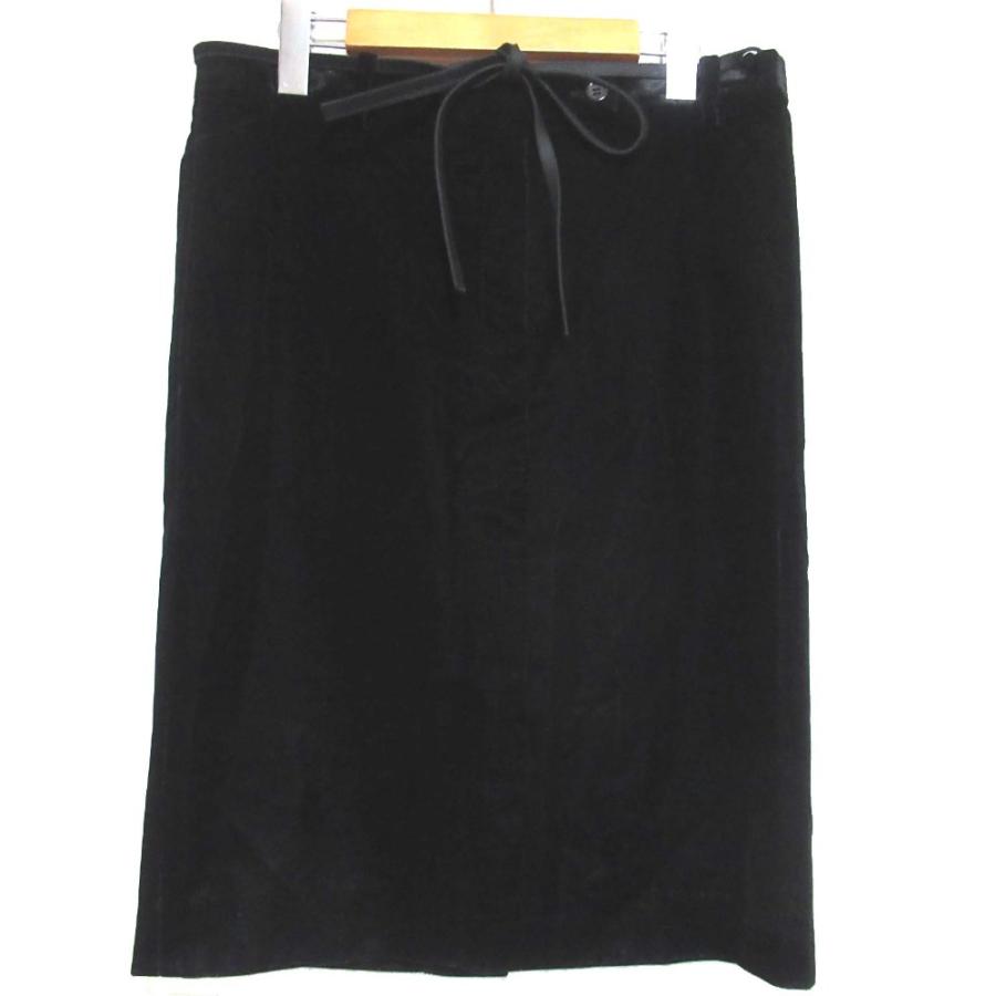 イヴ サンローラン リヴゴーシュ　高級　シルク　スカート YVES SAINT LAURENT rive gauche スカート 36 【公式通販】