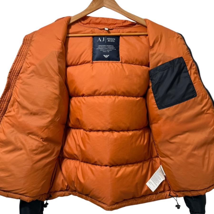 ARMANI JEANS 美品 アルマーニジーンズ 2WAY ダブルジップ フーデッド