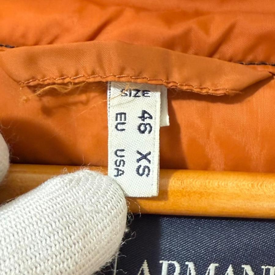 ARMANI JEANS 美品 アルマーニジーンズ 2WAY ダブルジップ フーデッド