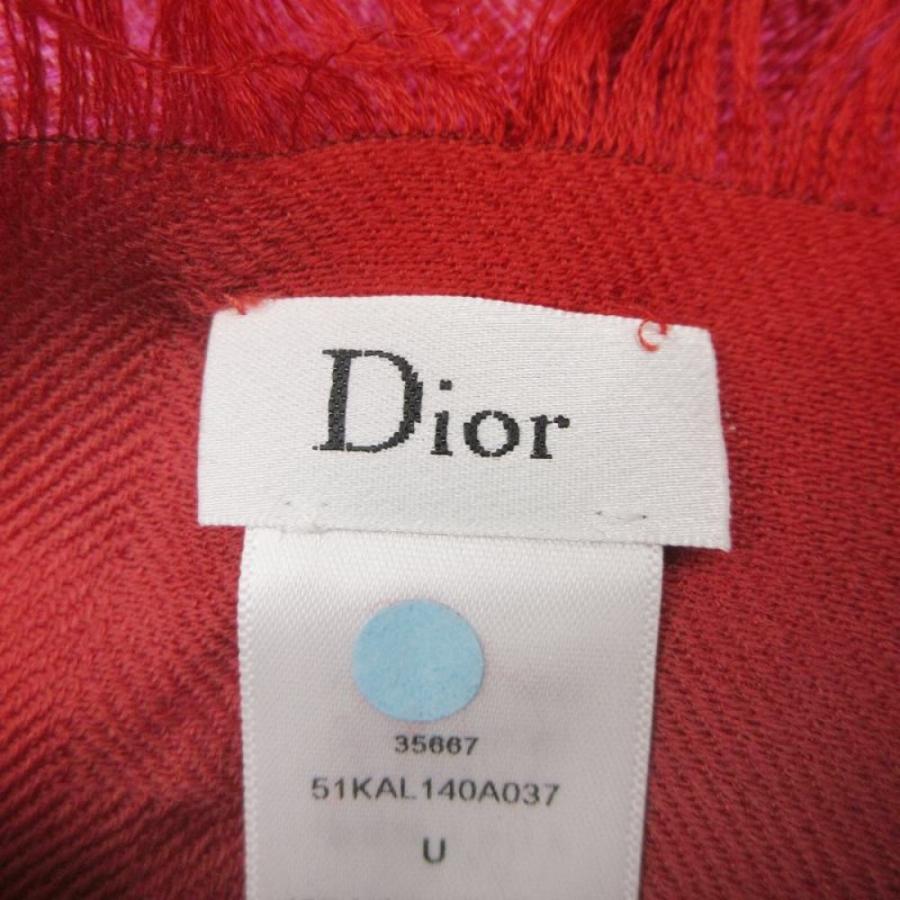 新品同様 Dior ディオール カナージュ ジャガード 大判 ストール