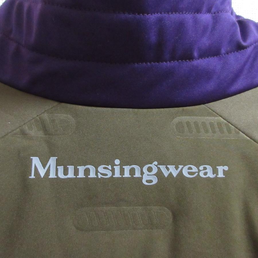 美品 Munsingwear マンシングウェア フルジップ ロゴマーク 美品 Munsingwear マンシングウェア フルジップ ロゴマーク