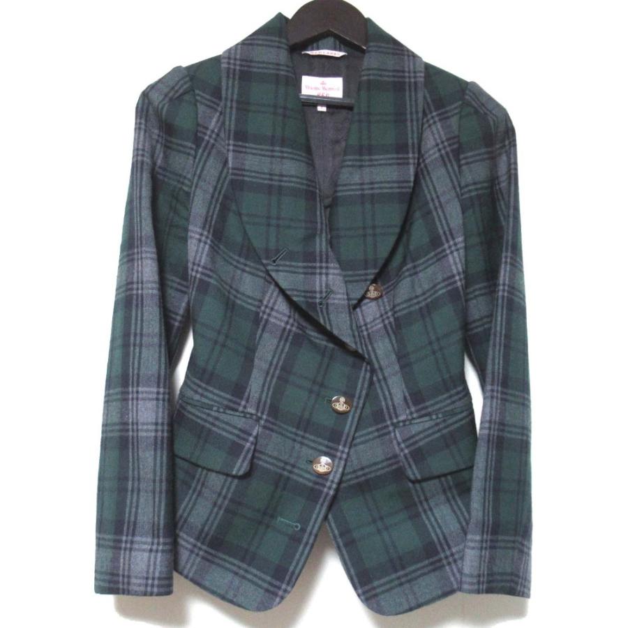 美品 VivienneWestwood RED LABEL チェックジャケット 中古・古着通販】Vivienne Westwood RED LABEL (ヴィヴィアン