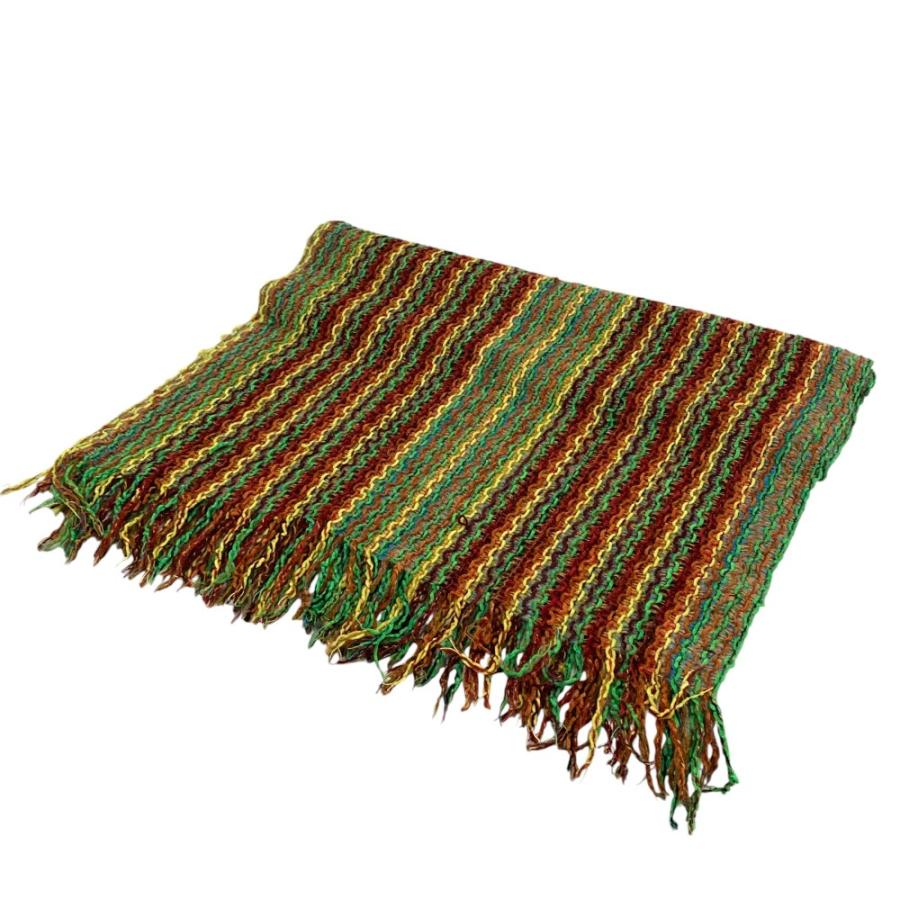 MISSONI（ミッソーニ） 美品 マルチボーダー柄 モヘヤブレンド