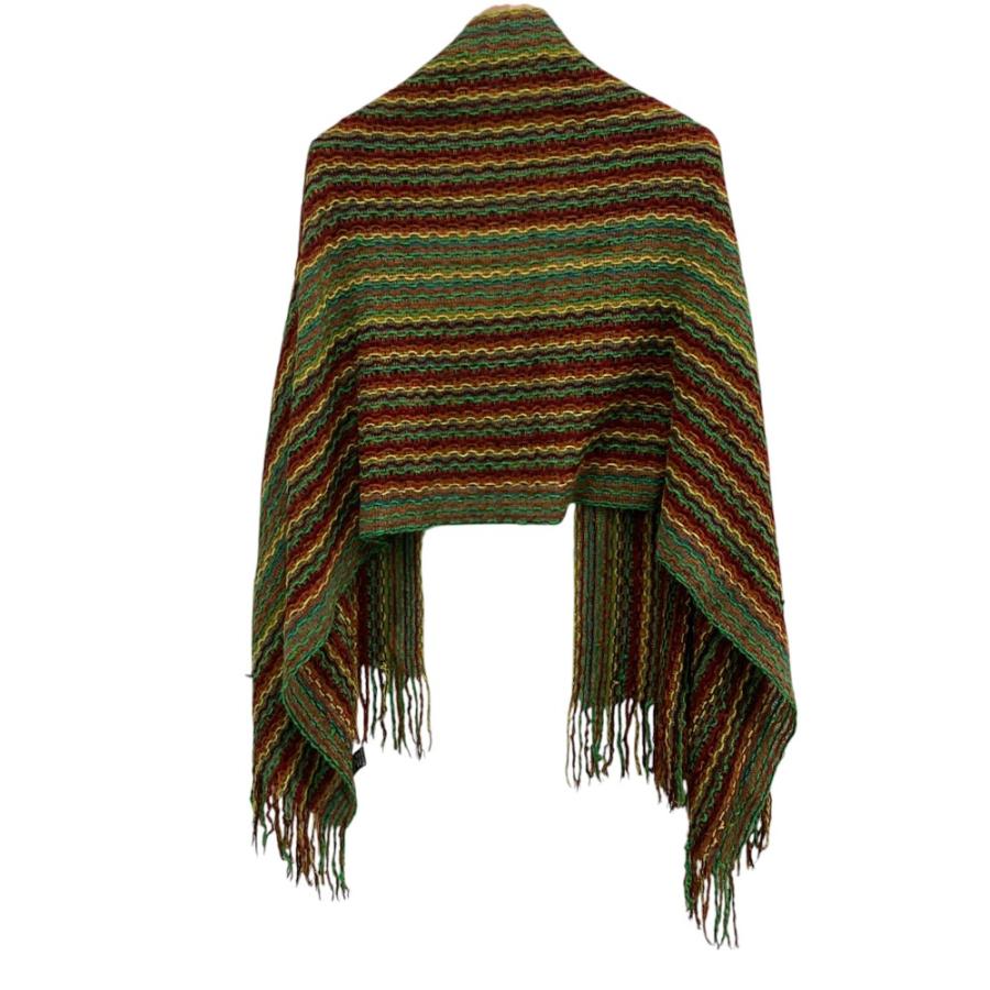 MISSONI（ミッソーニ） 美品 マルチボーダー柄 モヘヤブレンド