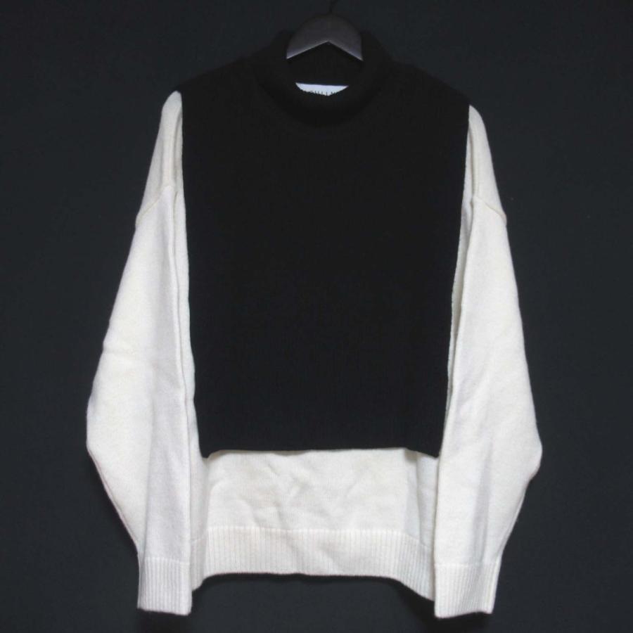CULLNI（クルニ） 美品 22AW CULLNI レイヤードデザイン 畦編み 