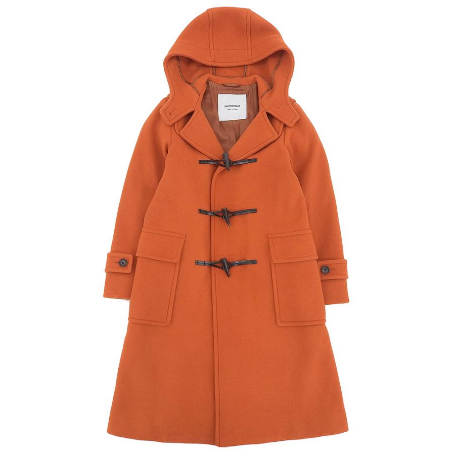 美品 SANYOCOAT サンヨーコート ウールメルトン ダッフルコート 36