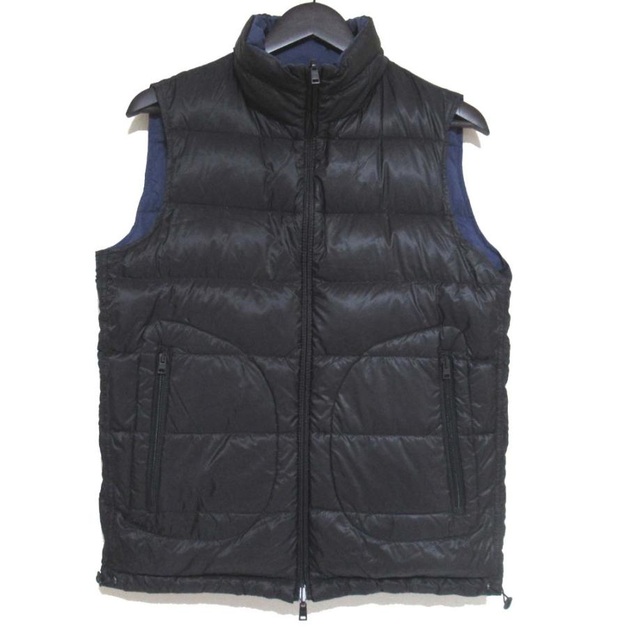 Herno ネイビー ダウンベスト サイズ44 Herno ネイビー ダウンベスト サイズ44