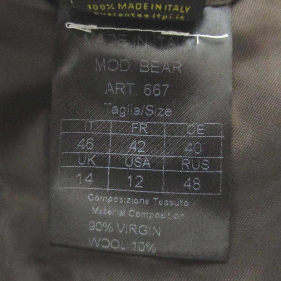 BARBA（バルバ） 美品 バージンウール シングル チェスターコート I46 
