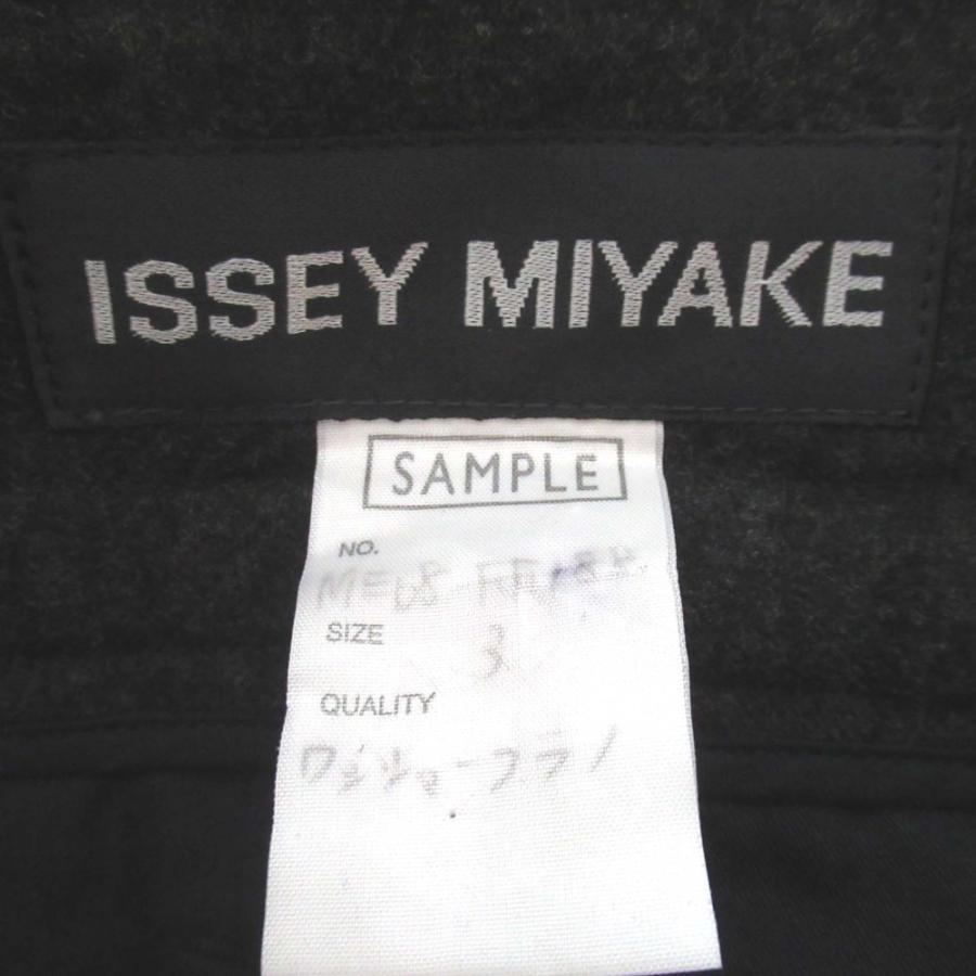 ISSEY MIYAKE MEN 2タックスラックス ウール 80s 筆タグ ISSEY MIYAKE(イッセイミヤケ) 80's Tuck slacks タック スラックス 80