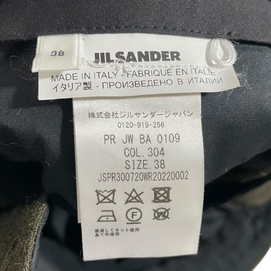 JIL SANDER 美品 ジルサンダー センタープレス ウール テーパード  