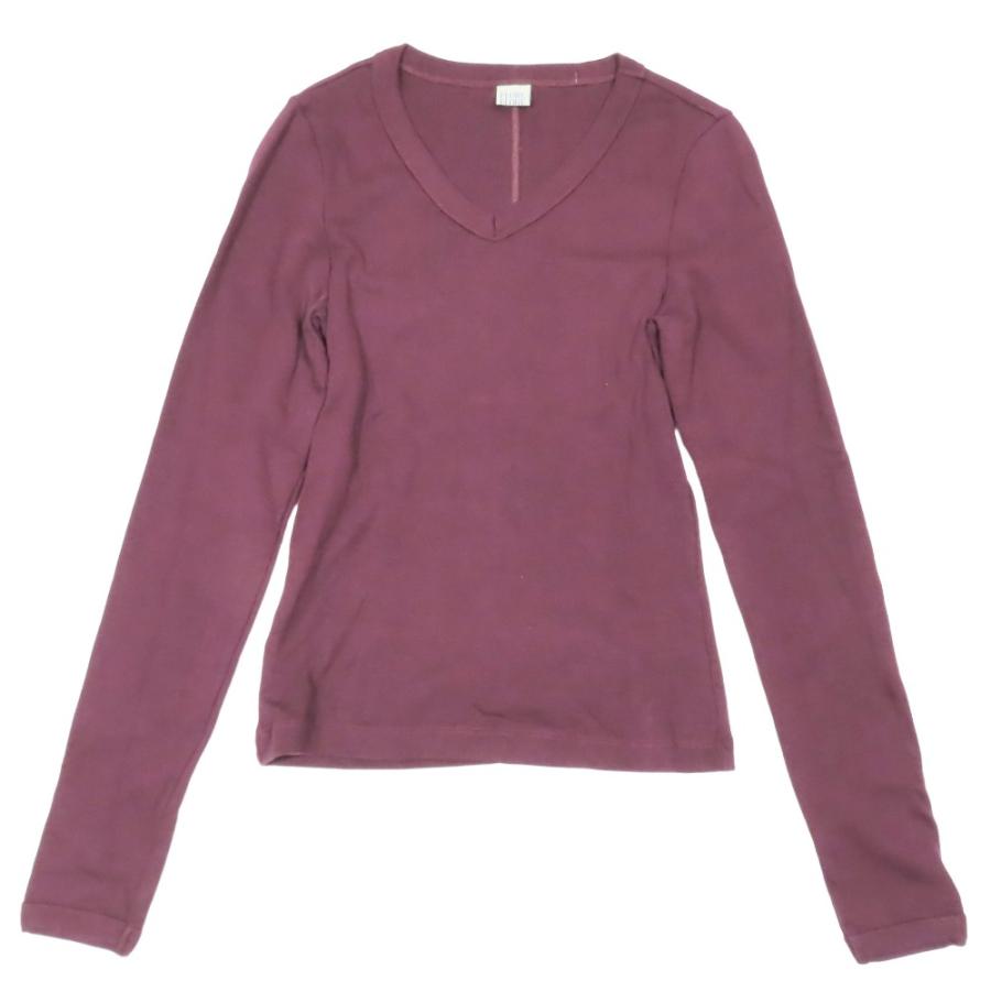 新品同様 FLORE フローレフローレ Tシャツ 長袖 Vネック カットソー XS  