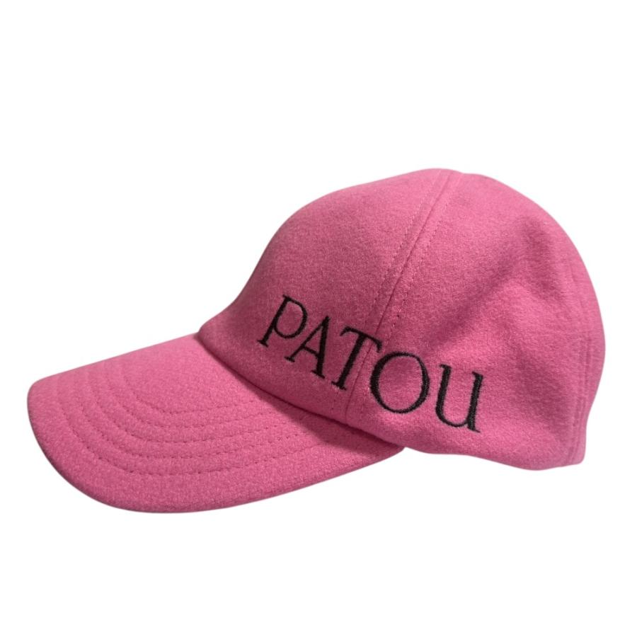 PATOU（パトゥ） 新品同様 22AW PATOU ロゴ刺繍 キャップ 帽子 XS-S