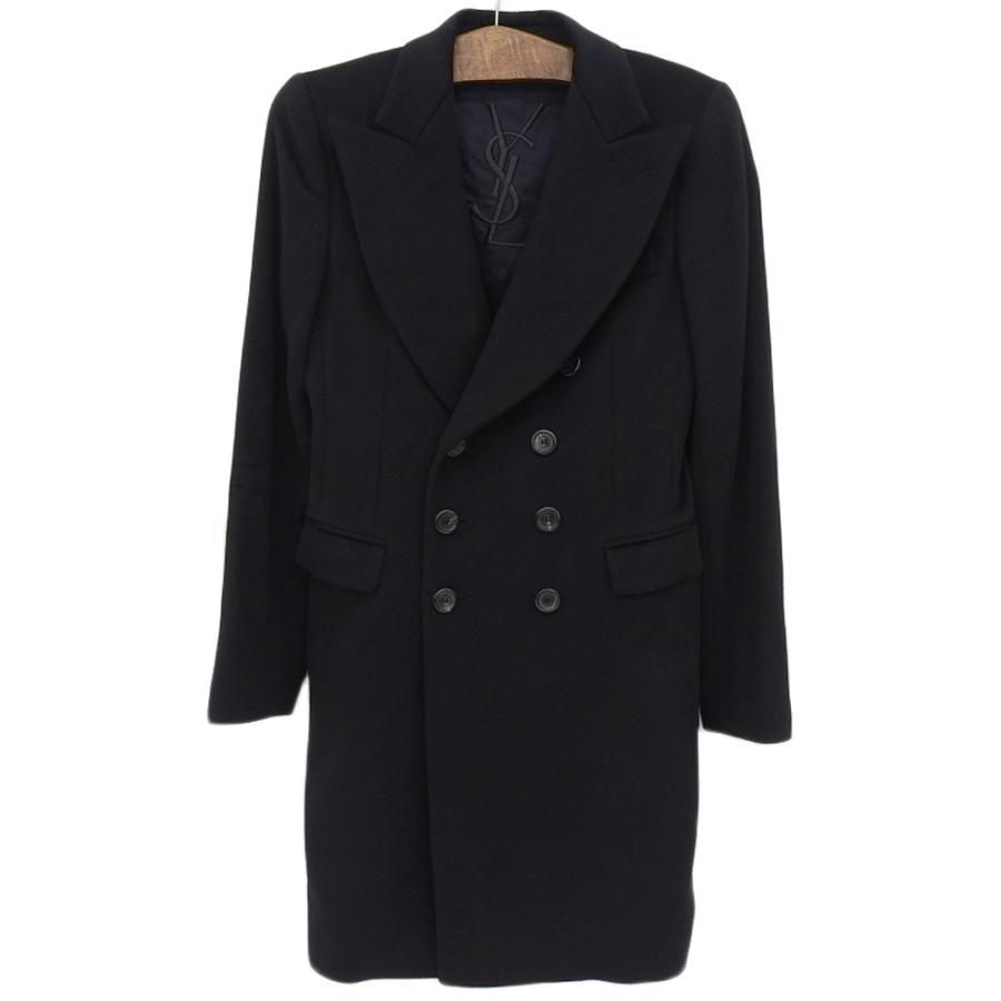 Yves Saint Laurent（イヴ・サンローラン） 美品 ウール ダブル