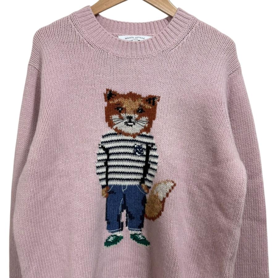 メゾンキツネ DRESSED FOX INTARSIA JUMPER DRESSED FOX INTARSIA JUMPER | Maison Kitsuné