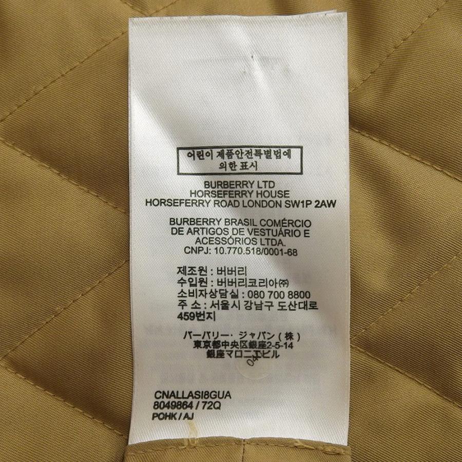 BURBERRY（バーバリー） 美品 裏地ノバチェック柄 コーデュロイカラー 