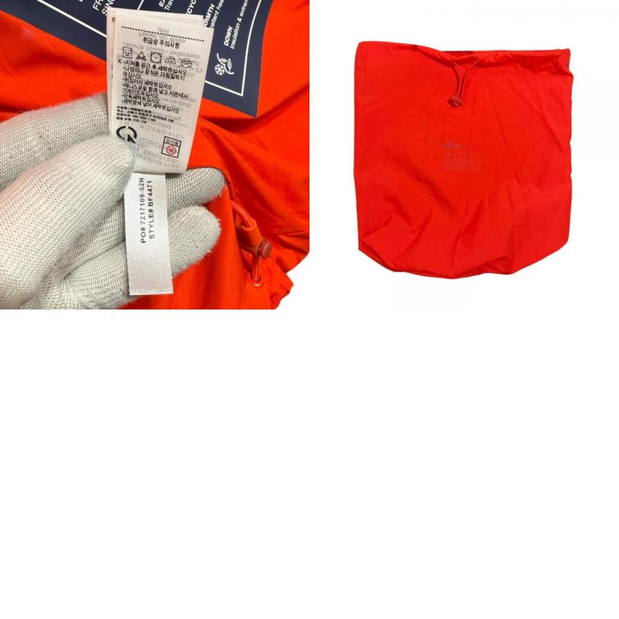 LACOSTE ラコステ ダウンコート 40サイズ ブラウン・オレンジ LACOSTE ダウンコート ダウンジャケット ウィメンズ ボリューム