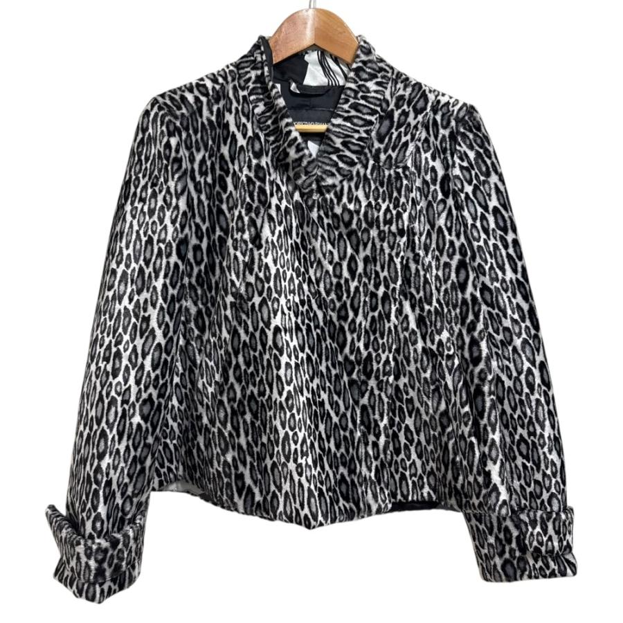 EMPORIO ARMANI 美品 エンポリオアルマーニ レオパード柄 フェイク