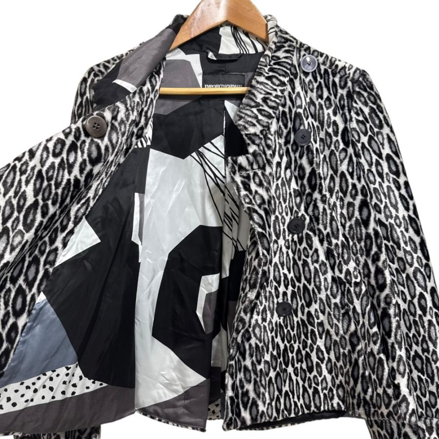 EMPORIO ARMANI 美品 エンポリオアルマーニ レオパード柄 フェイク