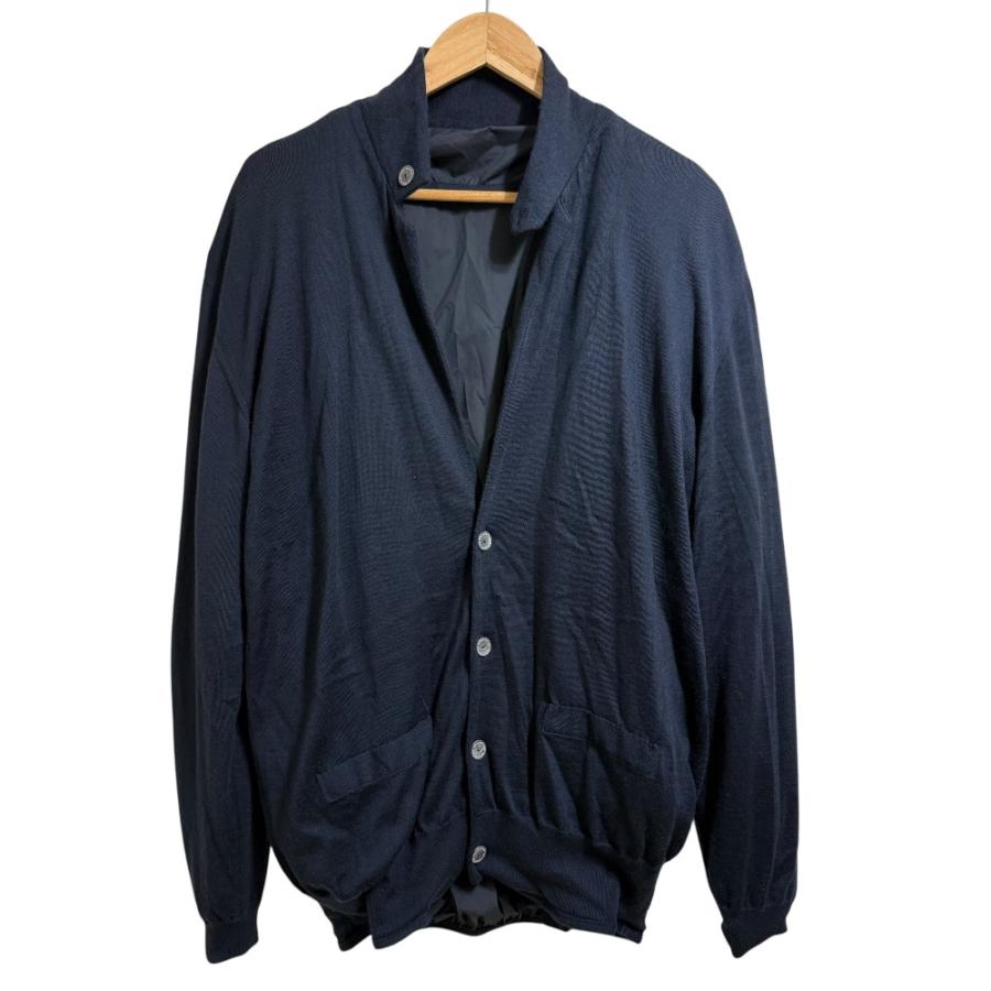 良品 BALLANTYNE バランタイン リバーシブル カーディガン ジャケット サイズ52 ネイビー メンズ 古着 中古 USED 良品 BALLANTYNE バランタイン リバーシブル カーディガン ジャケット