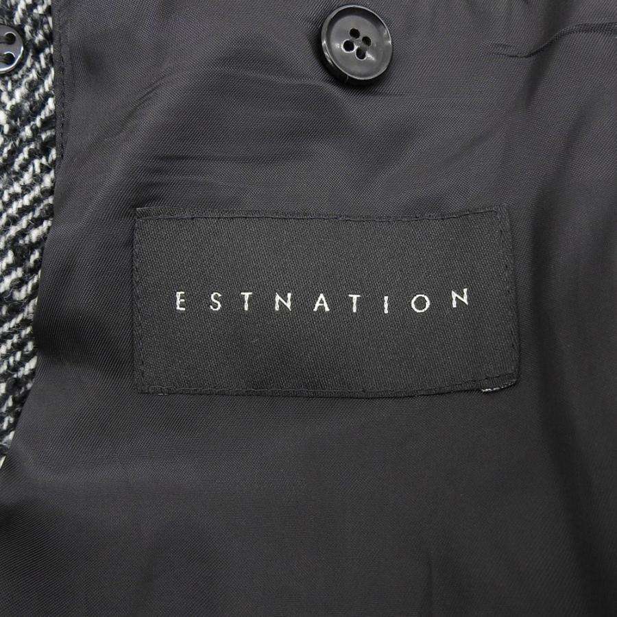 ESTNATION（エストネーション） 美品 ヘリンボーン ダブルブレスト