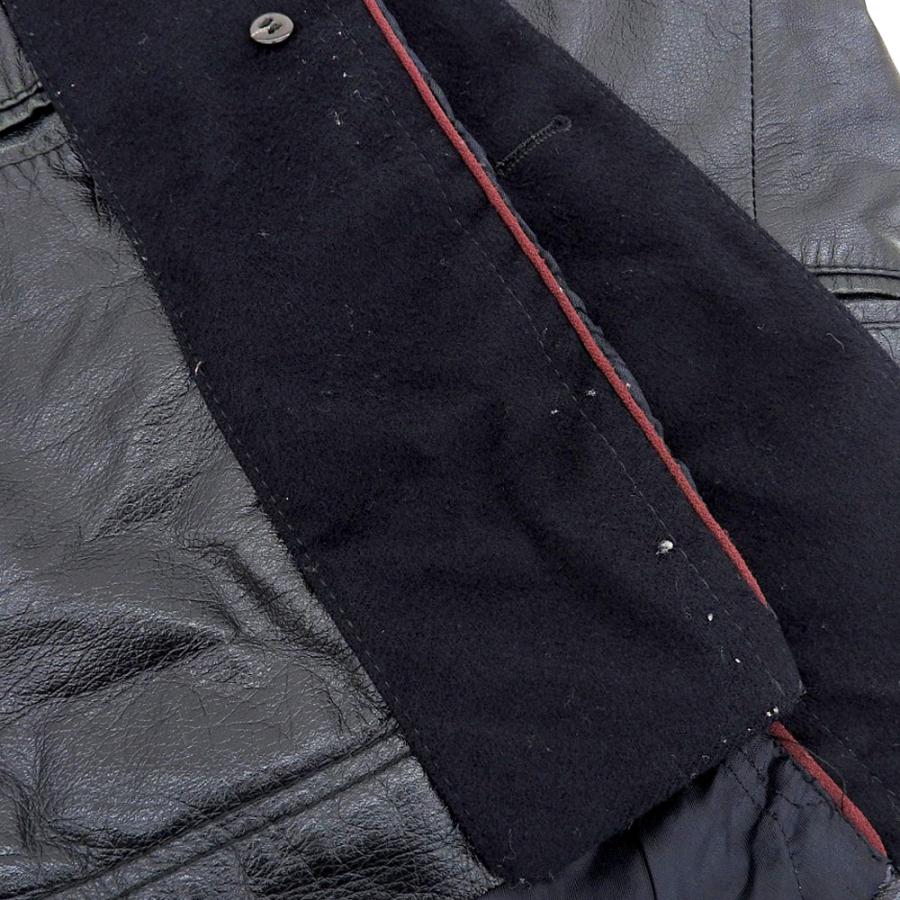 GIANFRANCO FERRE（ジャンフランコフェレ） 良品 レザーカーコート