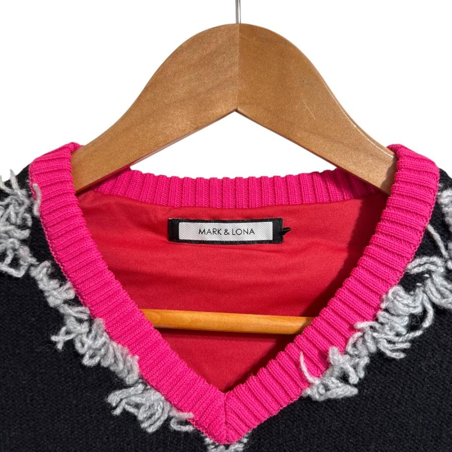 美品】MARK&LONA レディース 長袖ニット