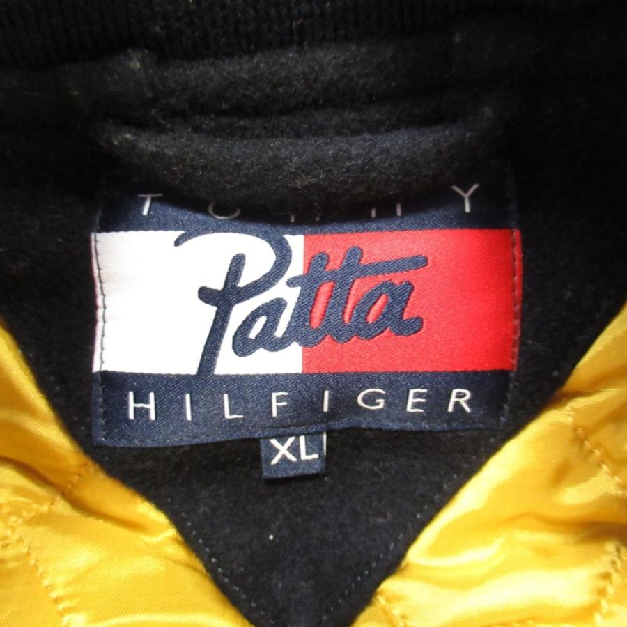 トミーヒルフィガー スタジアムジャンパー スタジャン 牛革 リアルレザー S/P トミーヒルフィガー スタジアムジャンパー スタジャン 牛革