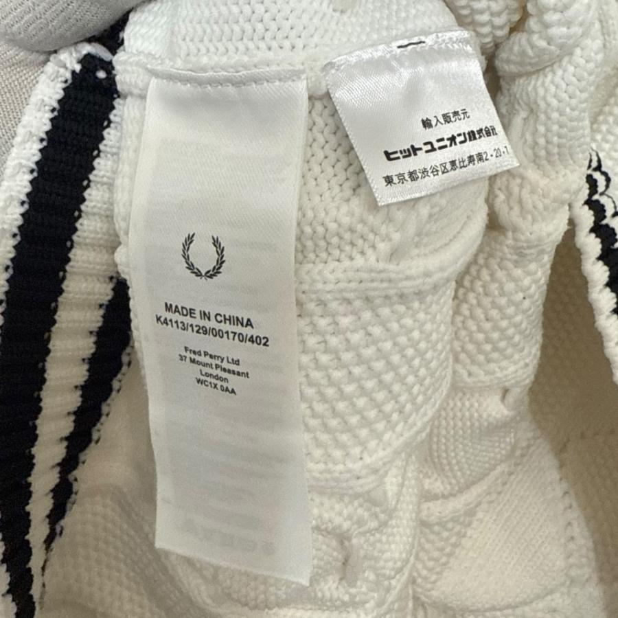 FRED PERRY（フレッドペリー） 美品 22AW FRED PERRY Cable Knit Tank