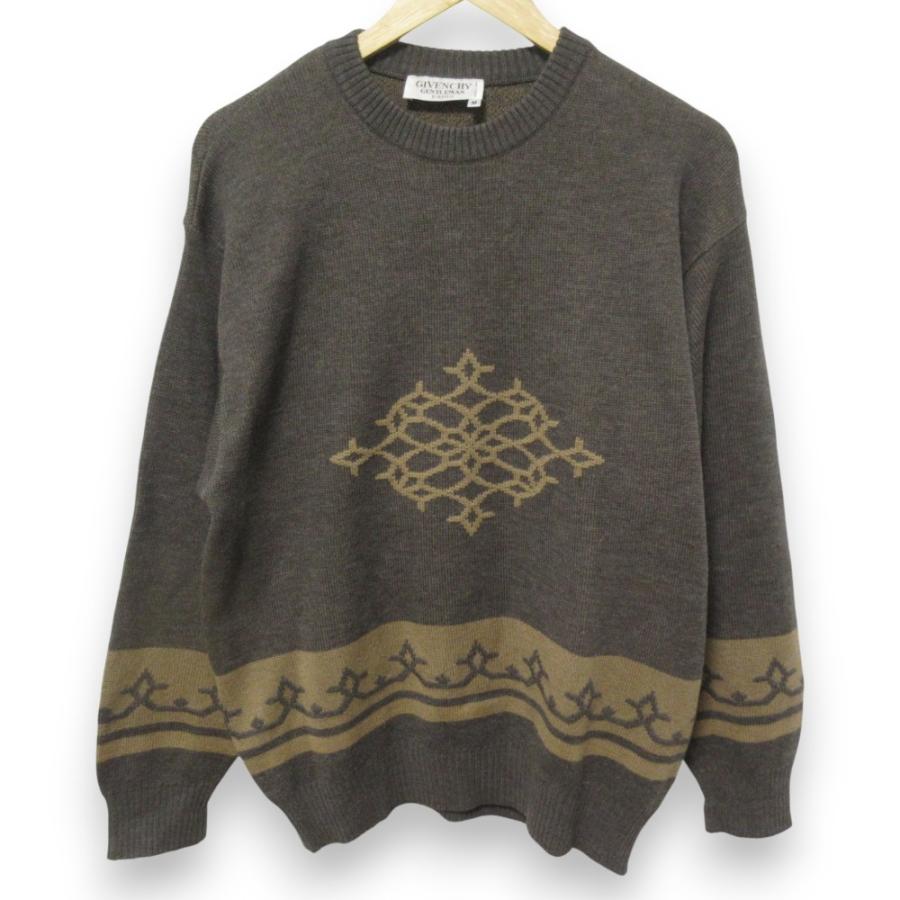 ジバンシー ジャガードニット セーター GIVENCHY 美品♡GIVENCHY