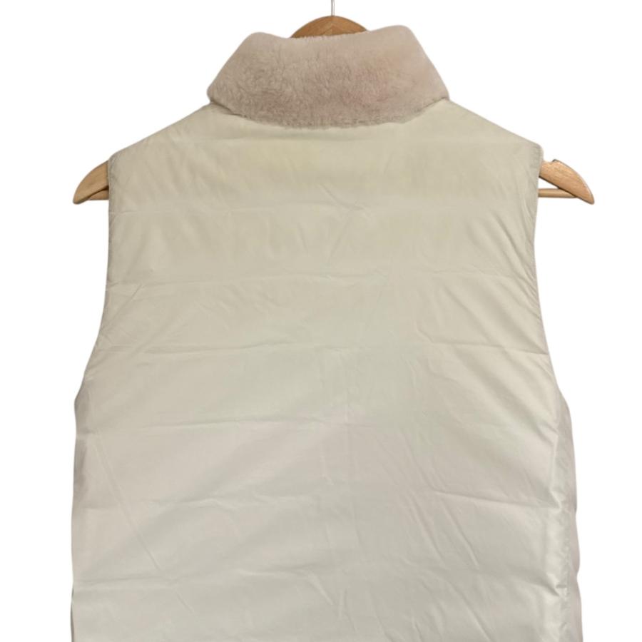 DOUBLE STANDARD CLOTHING - ダブスタ★ムートンベスト送料込みキャメルベージュ 良品 Sov. DOUBLE STANDARD CLOTHING ソブ ダブルスタンダード