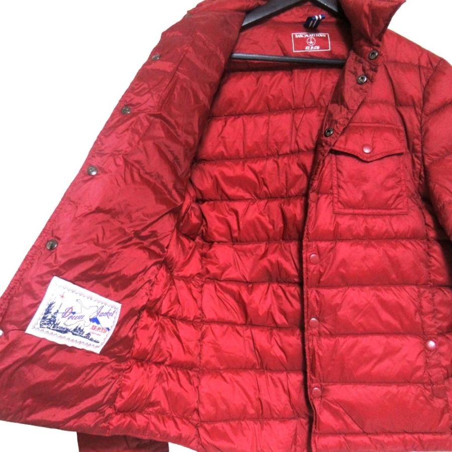 美品 AT.P.CO アティピコ ナイロン ライトダウンジャケット AP-3003 Mサイズ レッド メンズ 古着 中古 USED 美品 AT.P.CO アティピコ ナイロン ライトダウンジャケット AP-3003 M
