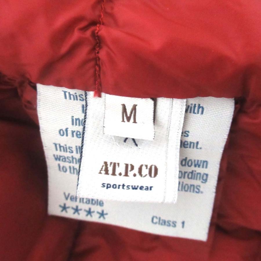 美品 AT.P.CO アティピコ ナイロン ライトダウンジャケット AP-3003 M