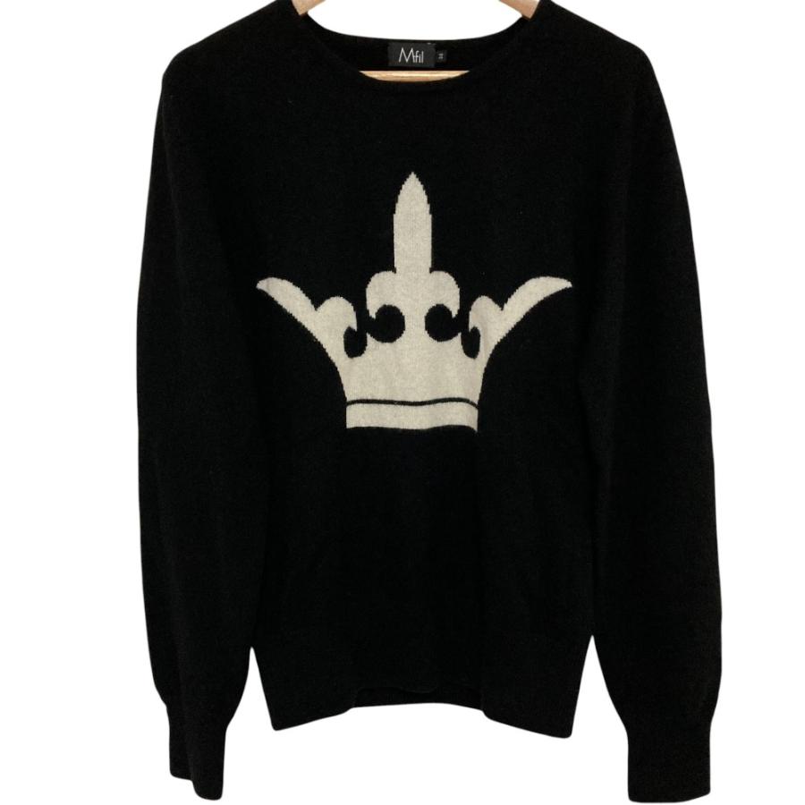 美品 M・fil エムフィル ミカコナカムラ カシミヤ ニット セーター  