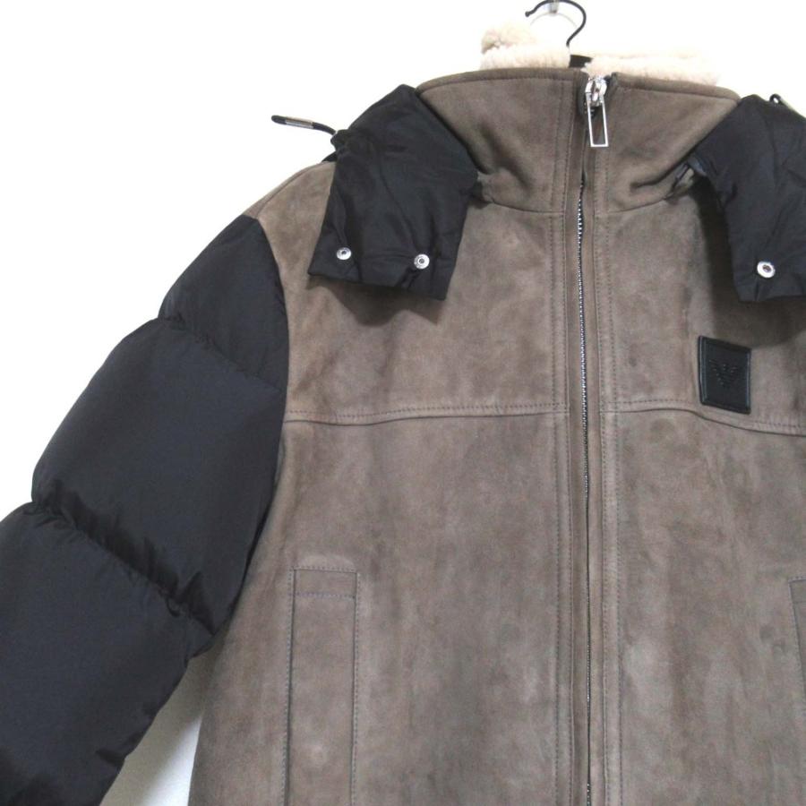 EMPORIO ARMANI 美品 22AW エンポリオアルマーニ スエード切替