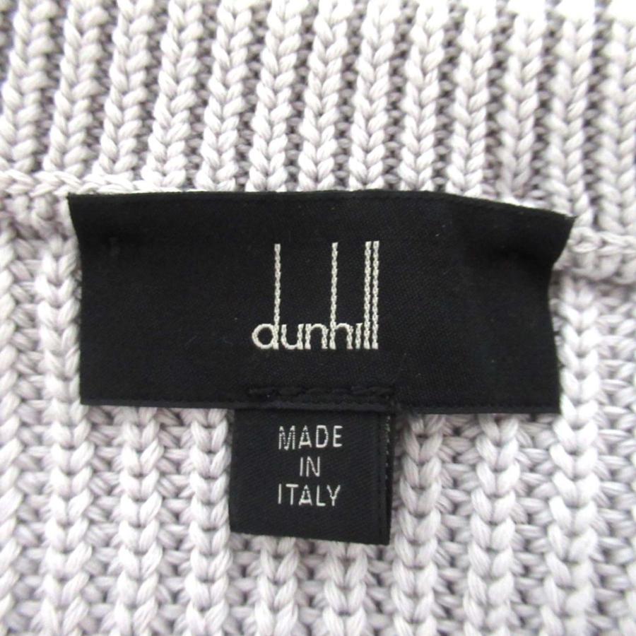dunhill（ダンヒル） 美品 長袖 クルーネック コットンニット セーター 